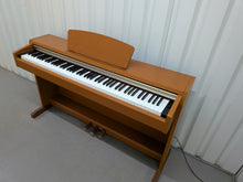 Load image into Gallery viewer, Yamaha Clavinova CLP-220 digital piano and stool in cherry wood finish stock number 26152