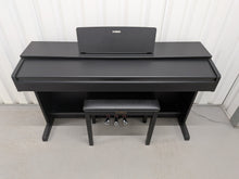 Load image into Gallery viewer, Yamaha Arius YDP-143 Digital Piano and stool in satin black finish stock #26180