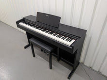 Load image into Gallery viewer, Yamaha Arius YDP-143 Digital Piano and stool in satin black finish stock #26180