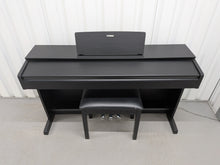 Load image into Gallery viewer, Yamaha Arius YDP-143 Digital Piano and stool in satin black finish stock #26183