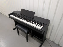 Load image into Gallery viewer, Yamaha Arius YDP-143 Digital Piano and stool in satin black finish stock #26183