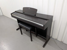 Load image into Gallery viewer, Yamaha Arius YDP-141 digital piano and stool in dark rosewood finish stock #26182