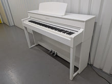 Load image into Gallery viewer, Yamaha Clavinova CLP-575 CLP-575WH in satin white finish stock #26185