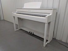 Load image into Gallery viewer, Yamaha Clavinova CLP-575 CLP-575WH in satin white finish stock #26185