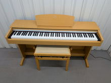 Load image into Gallery viewer, Yamaha Arius YDP-140 digital piano and stool cherry wood finish stock #F014