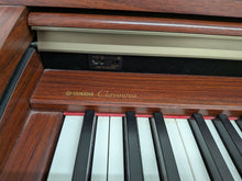 Load image into Gallery viewer, Yamaha Clavinova CLP-240 Digital Piano and stool mahogany finish stock nr 26189