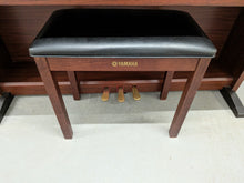 Load image into Gallery viewer, Yamaha Clavinova CLP-240 Digital Piano and stool mahogany finish stock nr 26189
