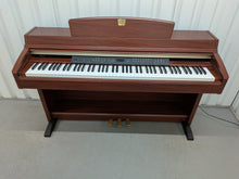 Load image into Gallery viewer, Yamaha Clavinova CLP-240 Digital Piano and stool mahogany finish stock nr 26189