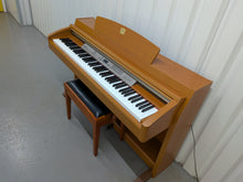 Load image into Gallery viewer, Yamaha Clavinova CLP-230C Digital Piano in cherry + matching stool stock #26178