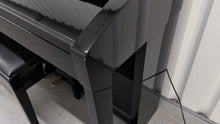 Load image into Gallery viewer, Roland HP507 digital piano and stool in polished ebony finish stock number 26194