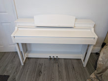 Load image into Gallery viewer, Yamaha Clavinova CSP-150 Digital Piano in satin white stock nr 26207