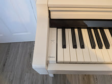 Load image into Gallery viewer, Yamaha Clavinova CSP-150 Digital Piano in satin white stock nr 26207