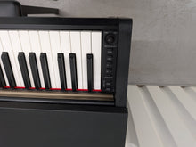Load image into Gallery viewer, Yamaha Arius YDP-161 Digital Piano and stool in satin black clavinova keyboard stock #26195