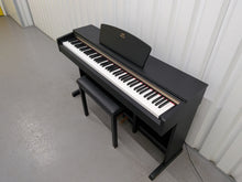 Load image into Gallery viewer, Yamaha Arius YDP-161 Digital Piano and stool in satin black clavinova keyboard stock #26195