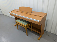 Load image into Gallery viewer, Yamaha Arius YDP-131 Digital Piano and stool in cherry wood finish stock #26201