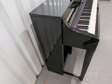 Load image into Gallery viewer, YAMAHA CLAVINOVA CLP-370PE DIGITAL PIANO + STOOL IN GLOSSY BLACK stock nr 26193