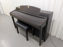 Load image into Gallery viewer, YAMAHA CLAVINOVA CLP-270 DIGITAL PIANO AND STOOL IN DARK ROSEWOOD stock nr 26205