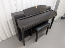 Load image into Gallery viewer, YAMAHA CLAVINOVA CLP-270 DIGITAL PIANO AND STOOL IN DARK ROSEWOOD stock nr 26205