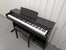 Load image into Gallery viewer, Yamaha Arius YDP-164 Digital Piano and stool in rosewood, clavinova keyboard stock # 26209