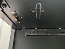 Load image into Gallery viewer, Yamaha Clavinova CLP-585 digital piano and stool in glossy black stock #26208