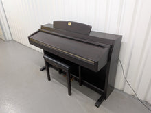 Load image into Gallery viewer, Yamaha Clavinova CLP-240 Digital Piano and stool in dark rosewood stock nr 26219