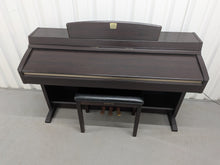 Load image into Gallery viewer, Yamaha Clavinova CLP-240 Digital Piano and stool in dark rosewood stock nr 26219