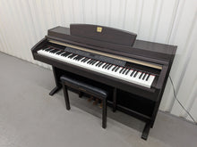 Load image into Gallery viewer, Yamaha Clavinova CLP-240 Digital Piano and stool in dark rosewood stock nr 26219