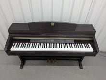 Load image into Gallery viewer, Yamaha Clavinova CLP-240 Digital Piano and stool in dark rosewood stock nr 26219