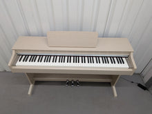 Load image into Gallery viewer, Yamaha Arius YDP-163 digital piano and stool in white ash finish stock #26227