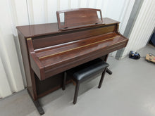 Load image into Gallery viewer, Yamaha Clavinova CLP-880 digital piano and stool in mahogany finish stock number 26206