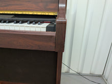 Load image into Gallery viewer, Yamaha Clavinova CLP-880 digital piano and stool in mahogany finish stock number 26206