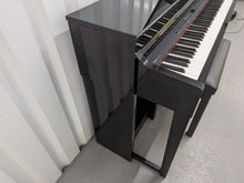 Load image into Gallery viewer, Yamaha Clavinova CLP-470 digital piano polished ebony glossy black stock #26225