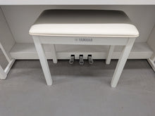 Load image into Gallery viewer, Yamaha Clavinova CSP-150 Digital Piano and stool in satin white stock nr 26207