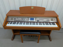 Load image into Gallery viewer, Yamaha Clavinova CVP-301 Digital Piano / arranger and stool cherry wood stock #26230