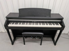 Load image into Gallery viewer, Kawai CA15 Concert Artist Digital Piano Satin Black Wooden Keys + Stool stock #26232
