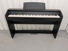 Load image into Gallery viewer, Casio Privia PX-750 Slim Digital Piano in satin black space saving stock # 26235