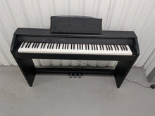 Load image into Gallery viewer, Casio Privia PX-750 Slim Digital Piano in satin black space saving stock # 26235