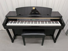 Load image into Gallery viewer, Yamaha Clavinova CLP-170PE Digital Piano glossy black polished ebony stock #26238