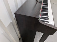 Load image into Gallery viewer, Roland HP203 digital piano and stool in dark rosewood finish stock number 26213