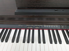 Load image into Gallery viewer, Roland HP203 digital piano and stool in dark rosewood finish stock number 26213