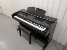 Load image into Gallery viewer, Yamaha Clavinova CVP-403 Polished black ebony Digital Piano arranger stock #26144
