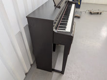 Load image into Gallery viewer, Yamaha Clavinova CLP-575 digital piano and stool in dark rosewood finish stock #26240