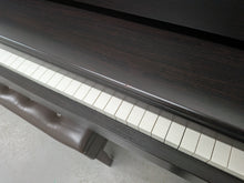 Load image into Gallery viewer, Yamaha Clavinova CLP-575 digital piano and stool in dark rosewood finish stock #26240