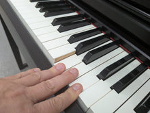 Load image into Gallery viewer, Yamaha Clavinova CLP-575 digital piano and stool in dark rosewood finish stock #26240