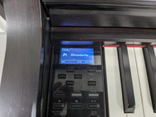 Load image into Gallery viewer, Yamaha Clavinova CLP-575 digital piano and stool in dark rosewood finish stock #26240