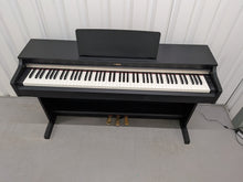 Load image into Gallery viewer, Yamaha Arius YDP-162 Digital Piano in satin black, clavinova keyboard stock #26244