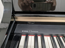 Load image into Gallery viewer, YAMAHA CLAVINOVA CLP-370PE DIGITAL PIANO AND STOOL IN GLOSSY BLACK stock nr 26245