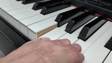 Load image into Gallery viewer, YAMAHA CLAVINOVA CLP-370PE DIGITAL PIANO AND STOOL IN GLOSSY BLACK stock nr 26245