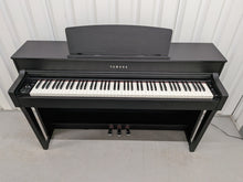 Load image into Gallery viewer, Yamaha Clavinova CLP-645 in satin black finish + stool stock nr 26241