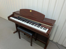 Load image into Gallery viewer, Yamaha Clavinova CLP-950 digital piano and stool in mahogany stock #26242